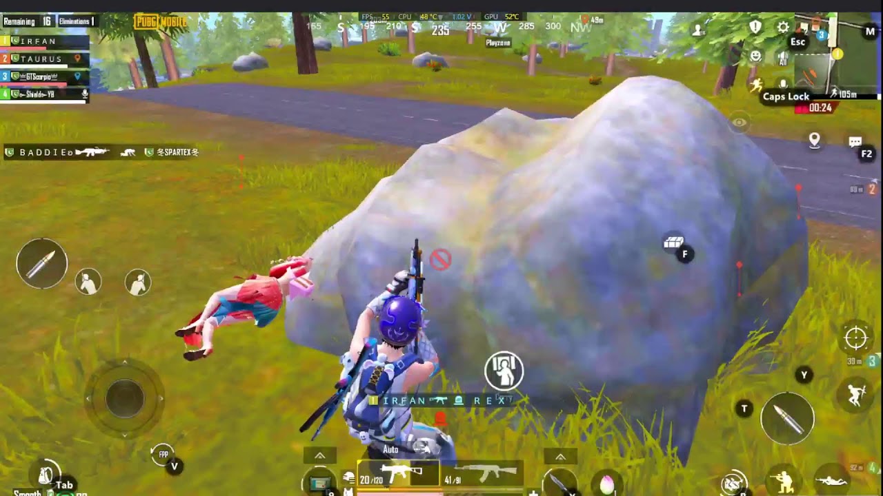 PUBG Mobile Live | Irfan Live  Stream | Rush Gameplay