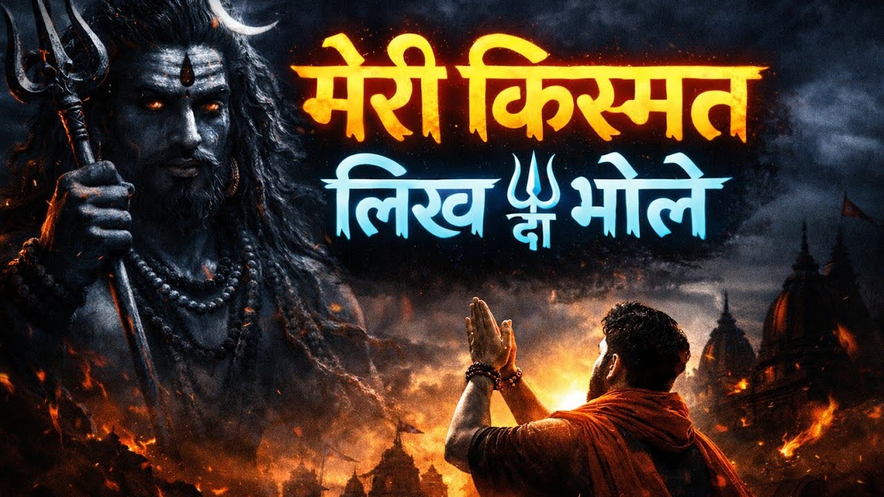 🔱 मेरी किस्मत लिख दे भोले – दिल छू लेने वाला महादेव भजन | Shiv Song 2026