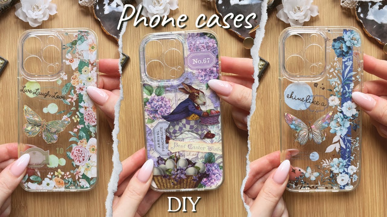 ASMR Phone Cases DIY tiktok compilation ✨🧸💕🎀| Journal with me | Sounds for sleep 💤😪