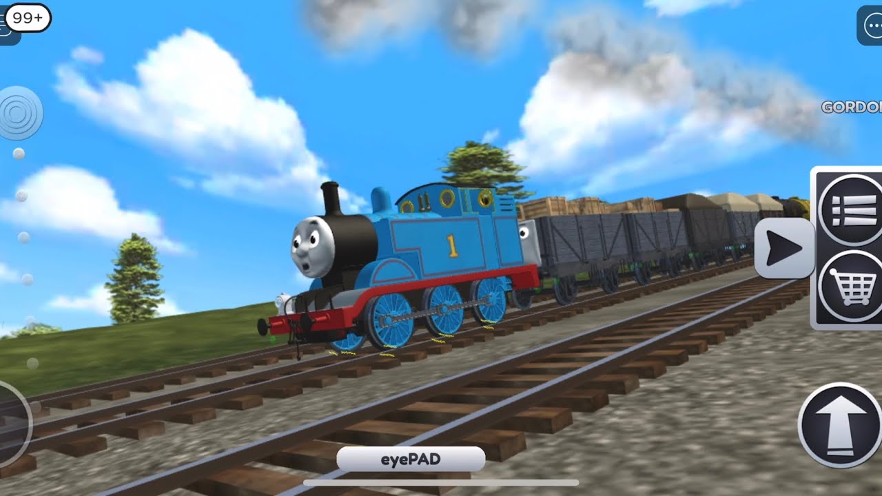 Thomas Pulls The Troublesome Trucks(Sodor Simulator)