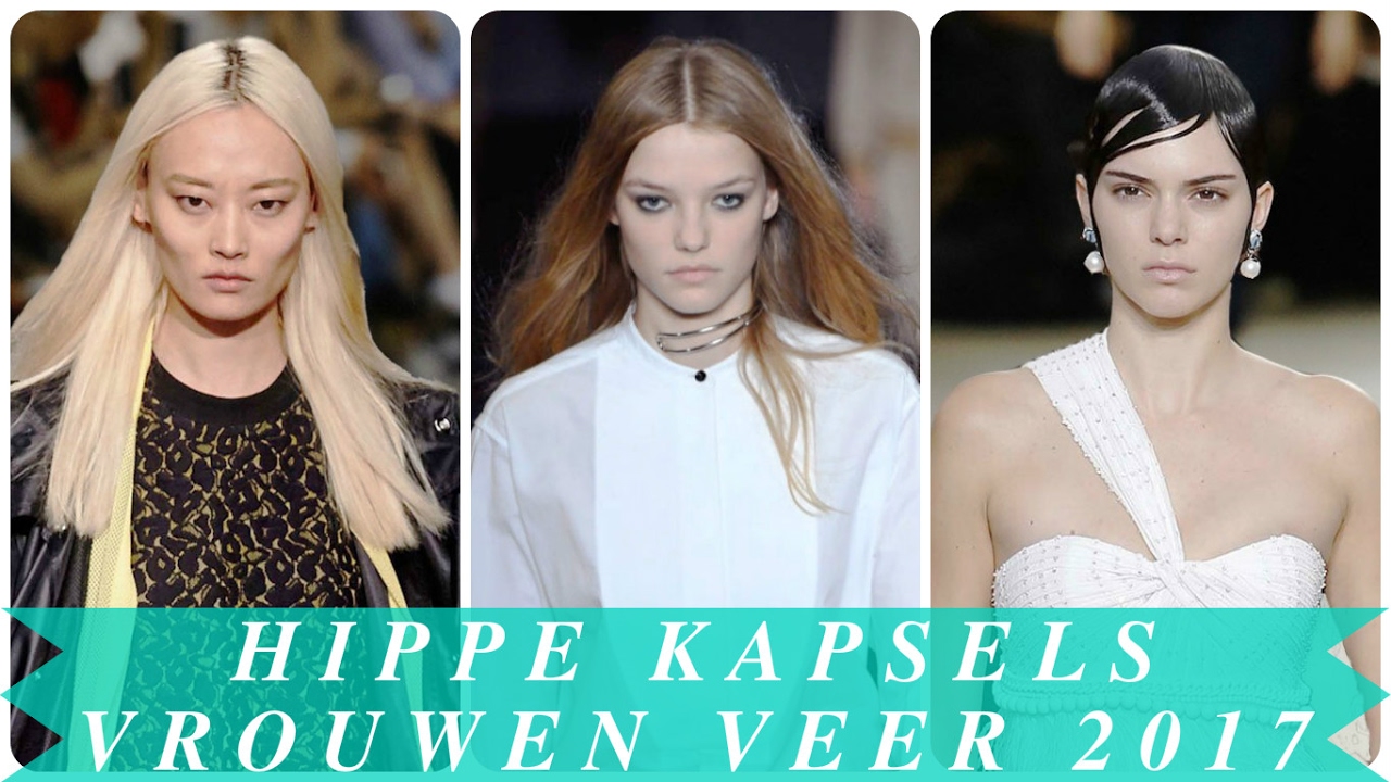 Hippe kapsels vrouwen veer 2017