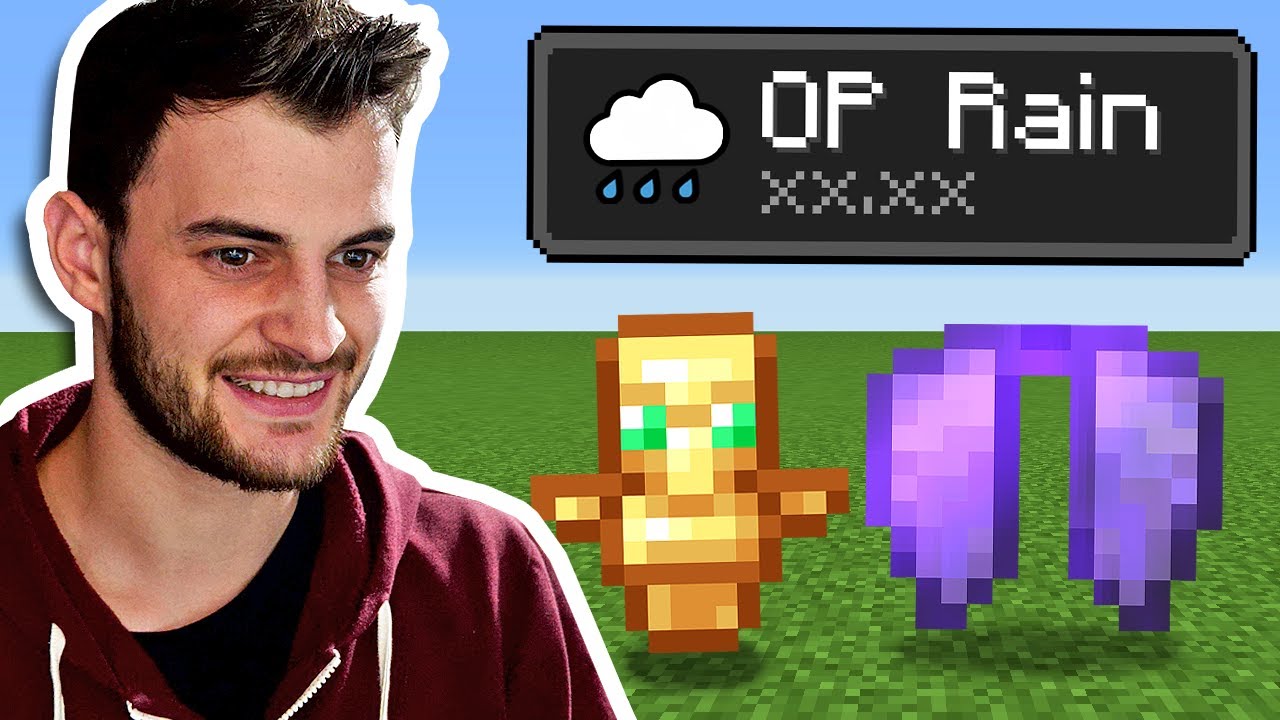 Minecraft, But It Rain — OP-предметы