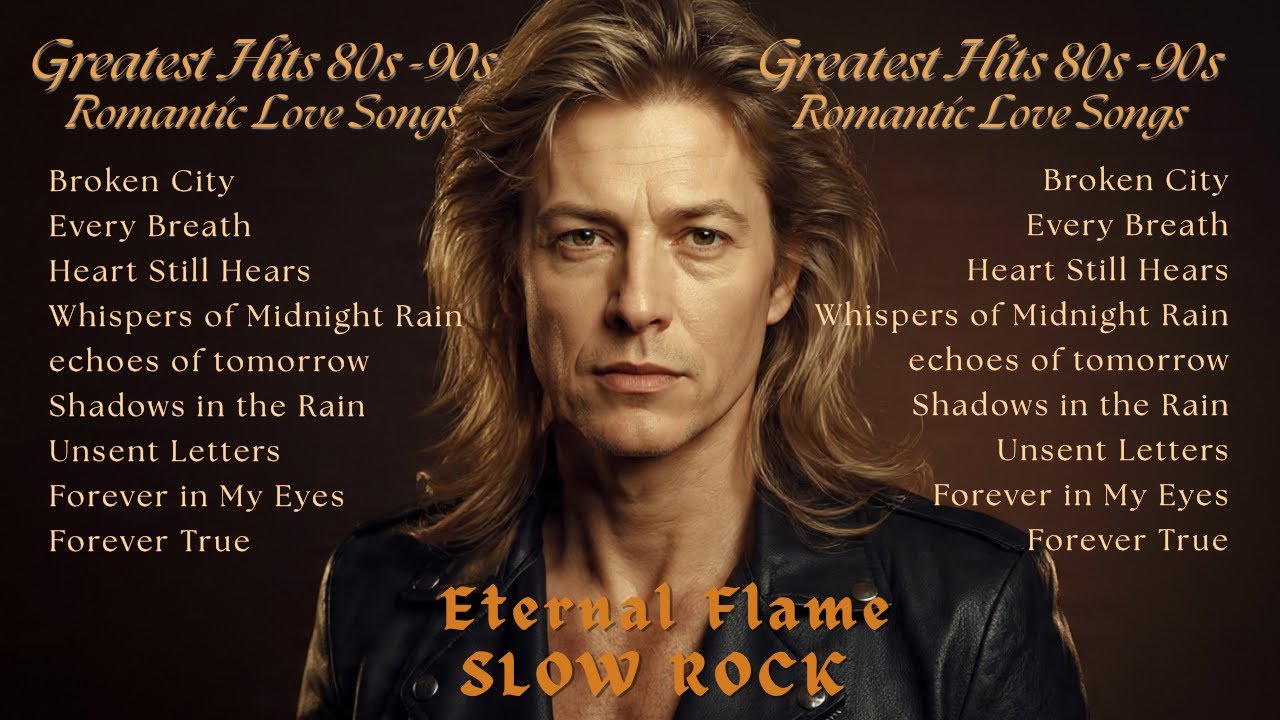Greatest Hits 80s 90s Romantic Love Songs | Best Retro Rock Ballads | Whisper of Your Memory