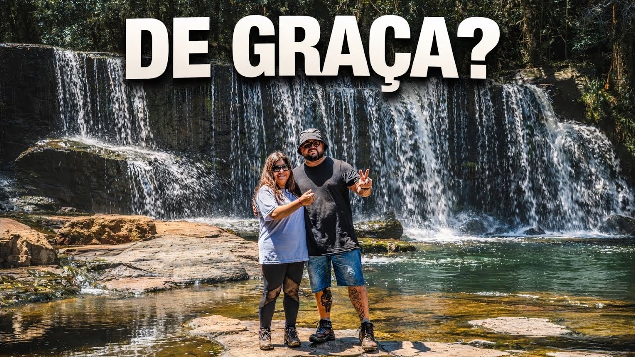 CACHOEIRA SECRETA NO MEIO DA CIDADE E ALMOÇO IMPROVISADO