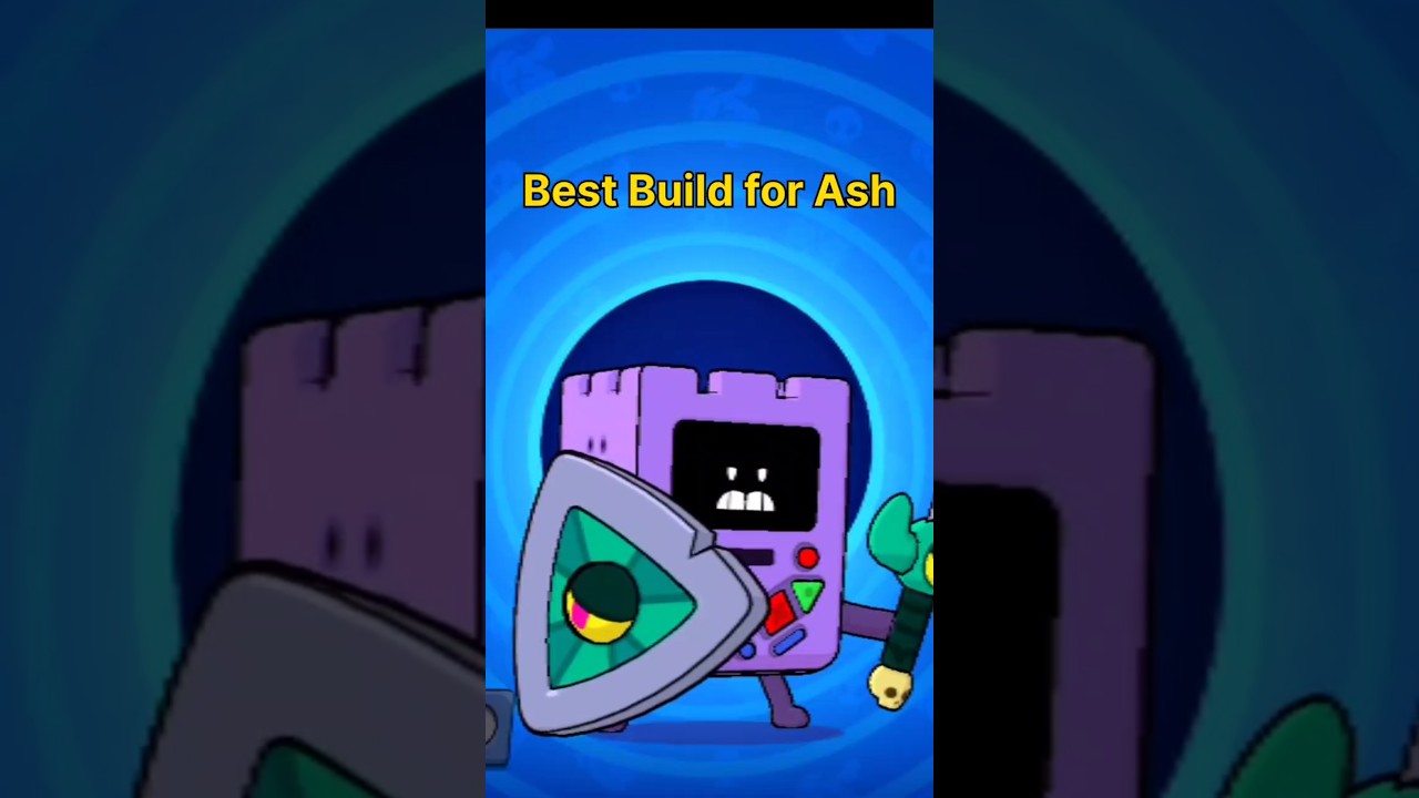 Best Build for Ash in Brawl Stars #brawlstars