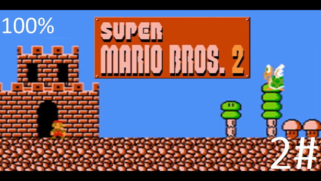 Coraz trudniejsze te etapy. - Super Mario Bros 2 The Lost Levels 2# (100%)