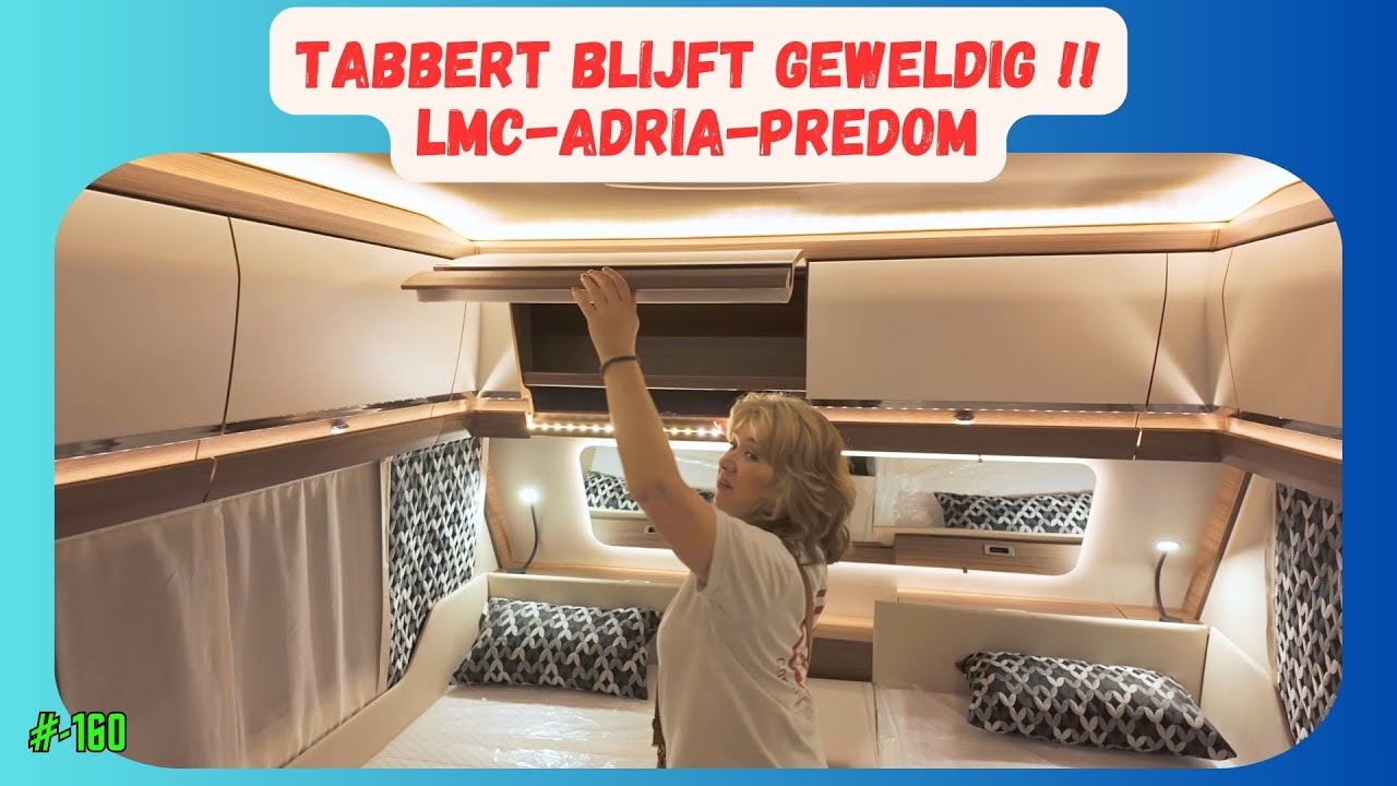 #vlog-160 | TABBERT BLIJFT GEWELDIG! | LMC-ADRIA-PREDOM