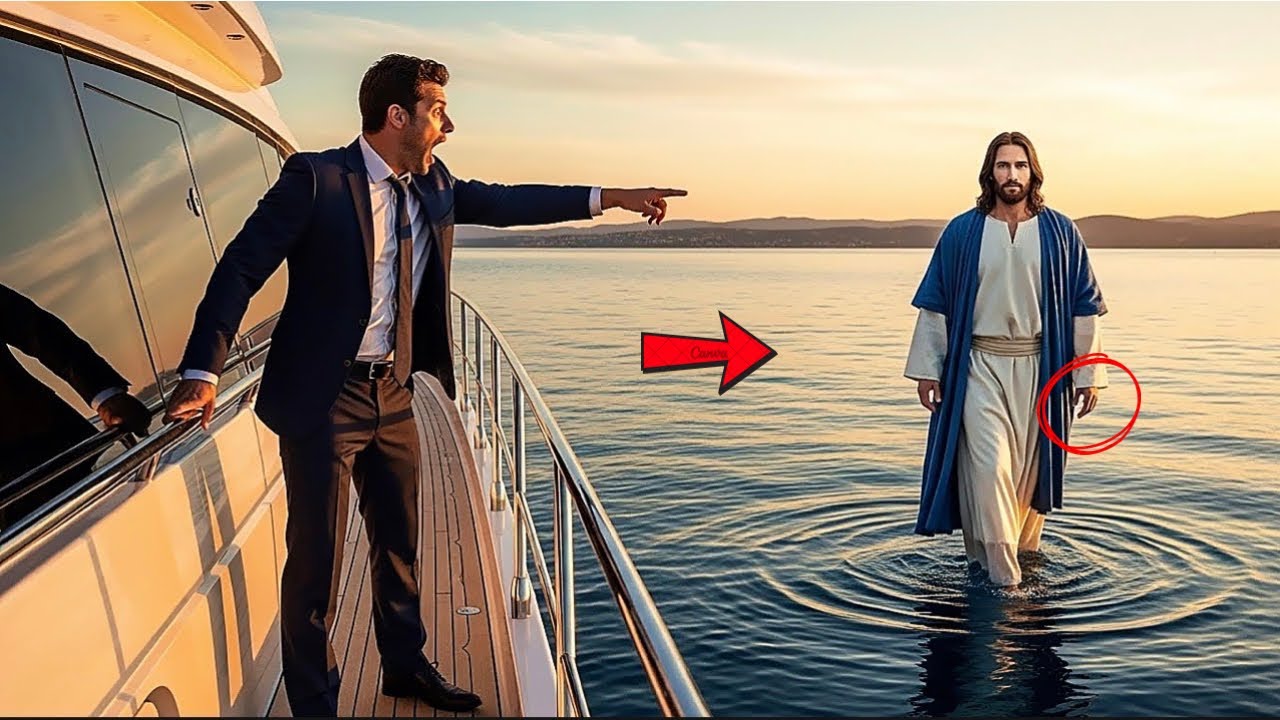 “TE DARÉ MI BARCO SI CAMINAS EN CIMA DEL AGUA” SE BURLÓ PERO JESÚS CAMINO 