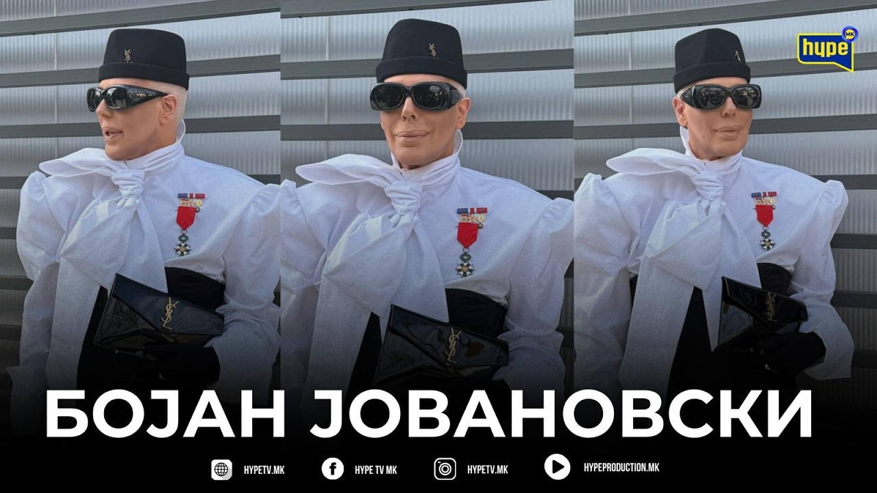 BOKI 13 VO BRUTALEN AUTFIT GO NOSI FRANCUSKIOT MEDAL NA ČESNOSTA: „RASPOLOŽENIETO E OPASNO!“