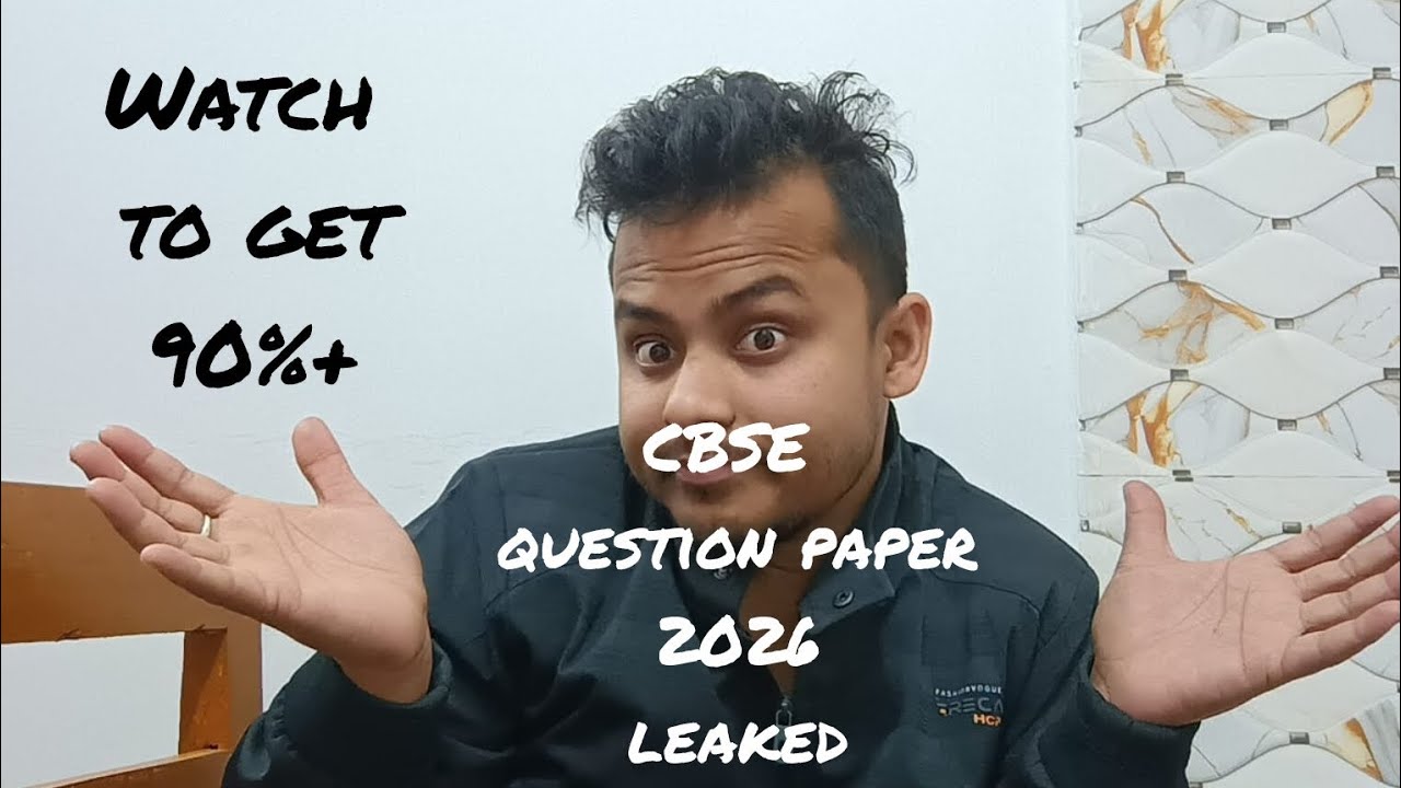 CBSE paper 2026.. paper leaked....
