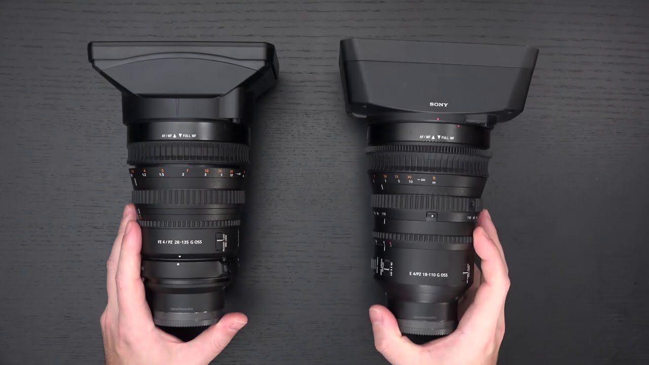 Sony SELP 18-110G vs SELP 28-135G
