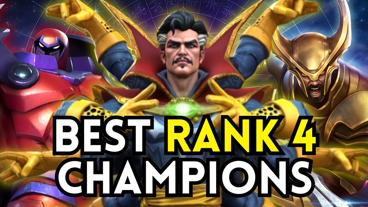 BEST Champions to RANK 4 for Each Class (RANKED!) - May 2026 MCOC