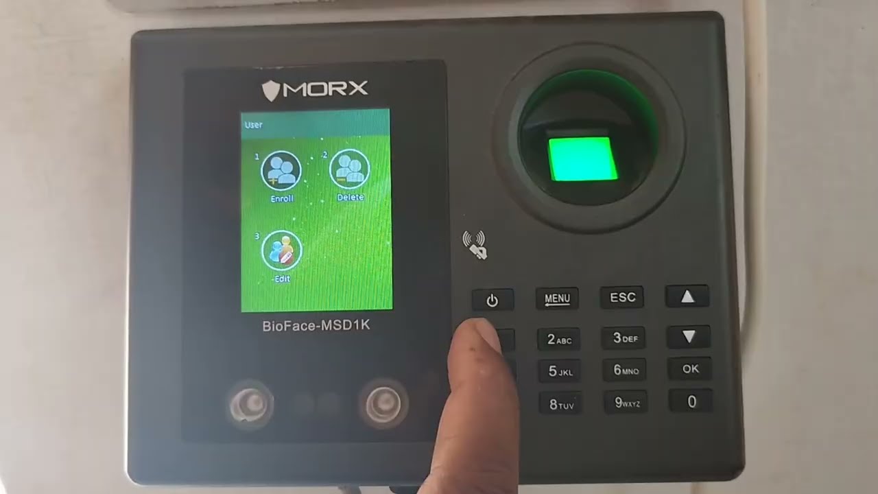 MANTRA BioFace-MSD1K face Biometric Time & Attendance Machine