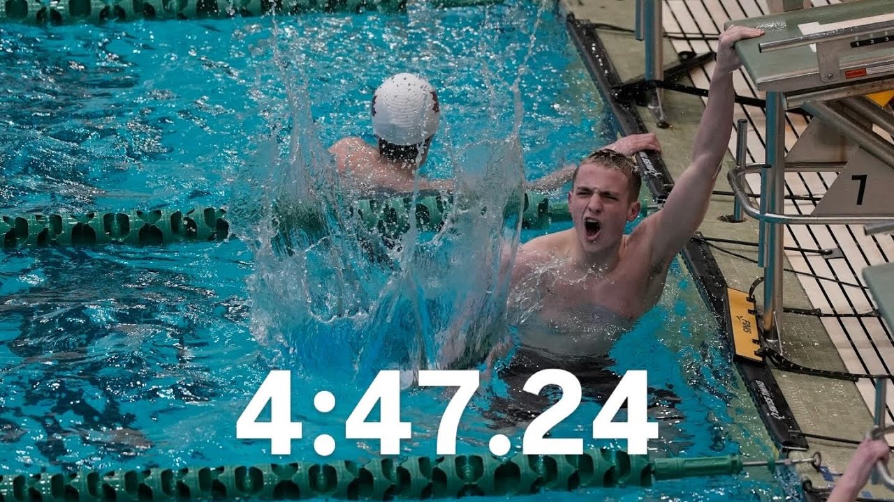500 free at D2 MHSAA state meet. 4:47.23