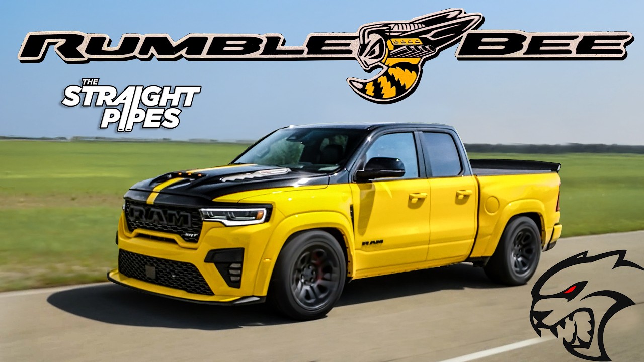 ПРОЩАЙТЕ, FORD И CHEVY! RAM Rumble Bee SRT HELLCAT 2027 года