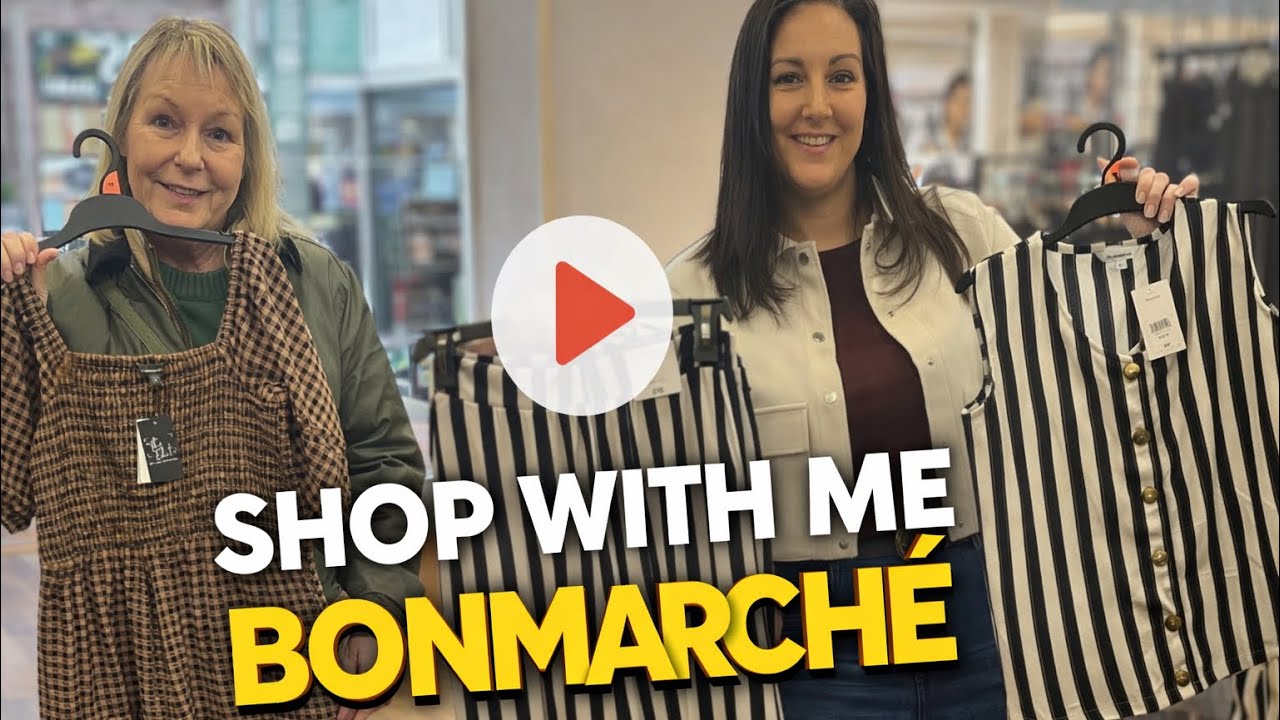 Пойдем со мной за покупками в Bonmarch&eacute; | Новинки для мамы и дочки
