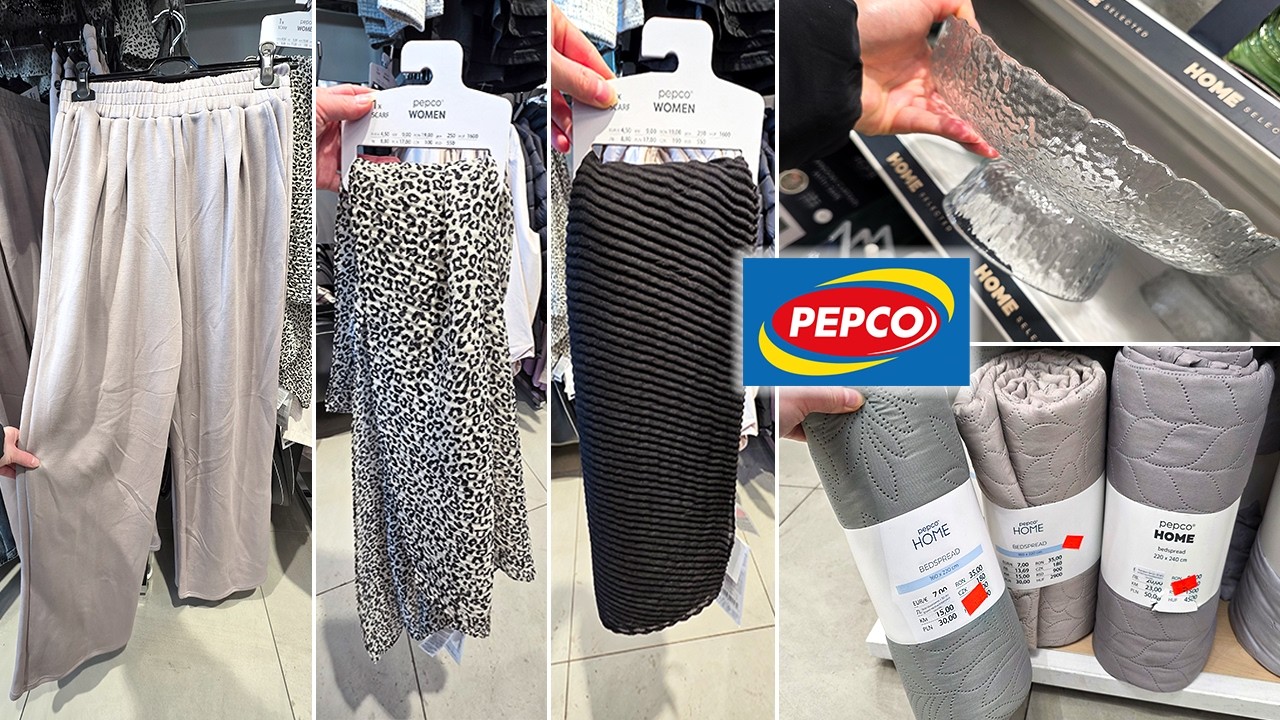 PEPCO TANIE NOWOŚCI DAMSKIE💖 CIENKI SZALIK WIOSENNY I KURTKA🌷 PROMOCJE ❗❗ TANIE FIRANY❗  NOWA PATERA