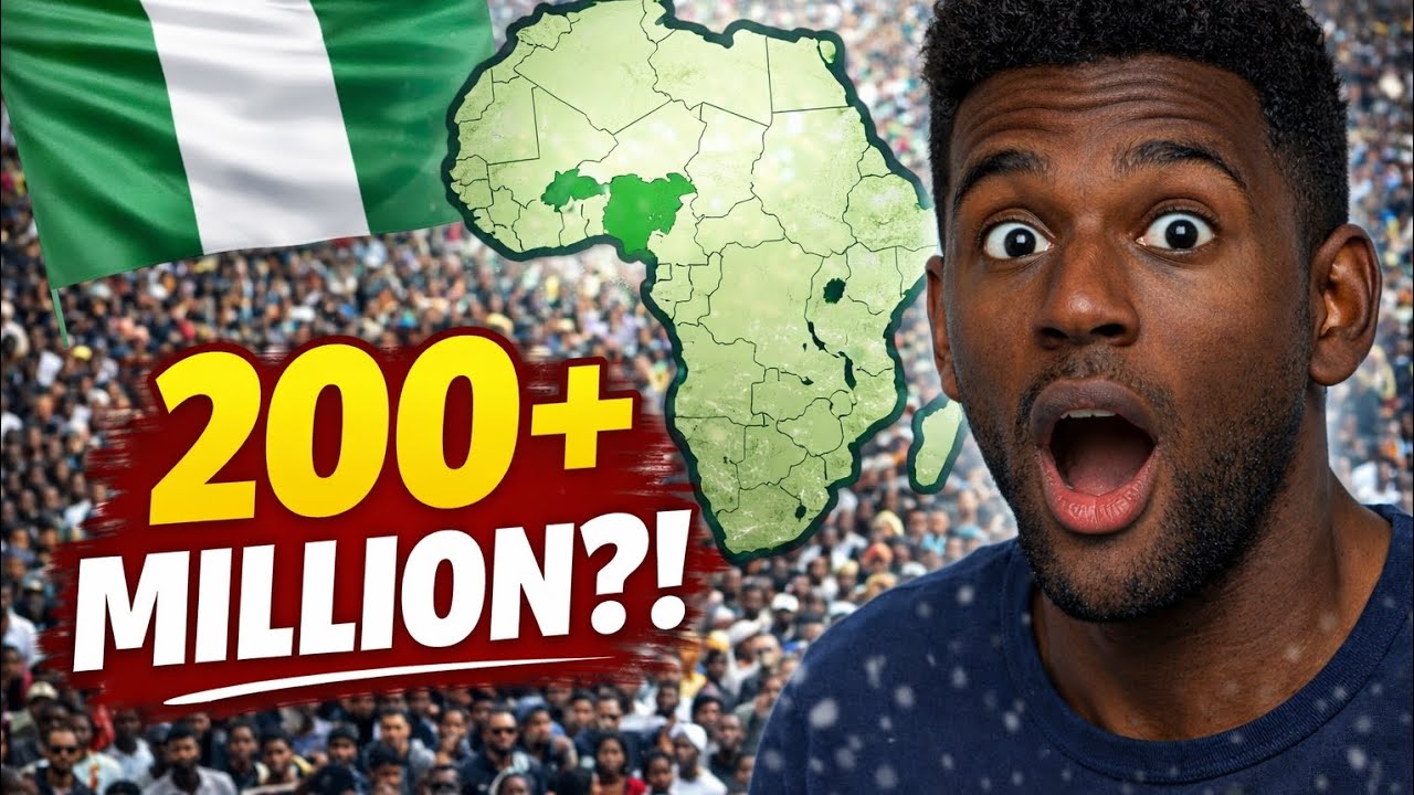 COULD THIS BE NIGERIA'S 🇳🇬 POPULATION???😱🇳🇬🇳🇬 #worldfacts #didyouknow #education #nigeria #africa 