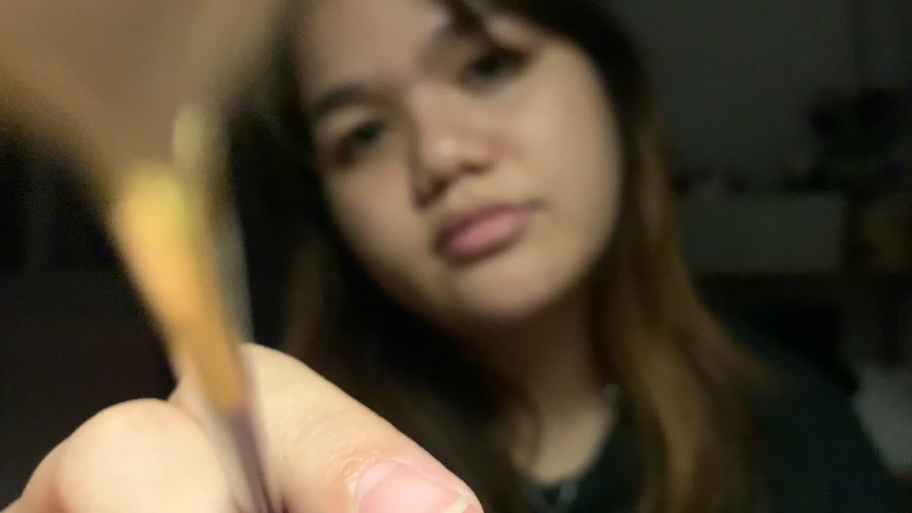asmr | random girl puts makeup on you 💁‍♀️💄 (lofi + layered sounds + tapping) 