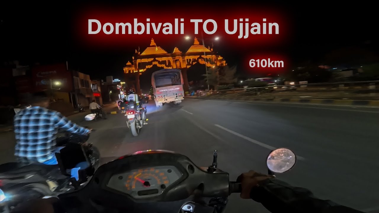 Dombivali to Ujjain Ride on Access 125 #motovlog #ujjain #bhasmaaarti #dombivali #omkareshwar