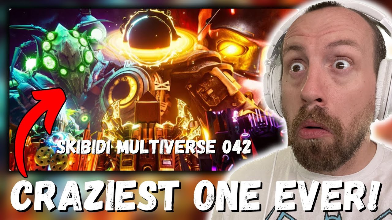 CRAZIEST ONE EVER!!! skibidi toilet multiverse 042 (REACTION!!!)