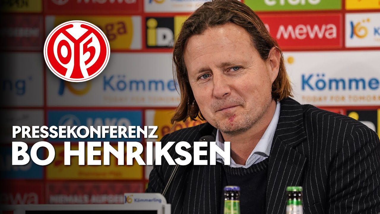 Die PK mit unserem neuen Cheftrainer Bo Henriksen | #05ertv | Saison 2023/24