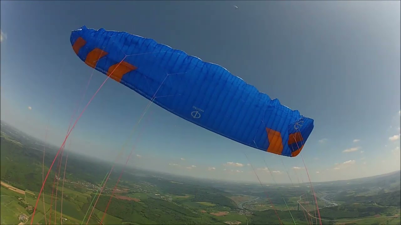 Extremer Klapper Gleitschirm