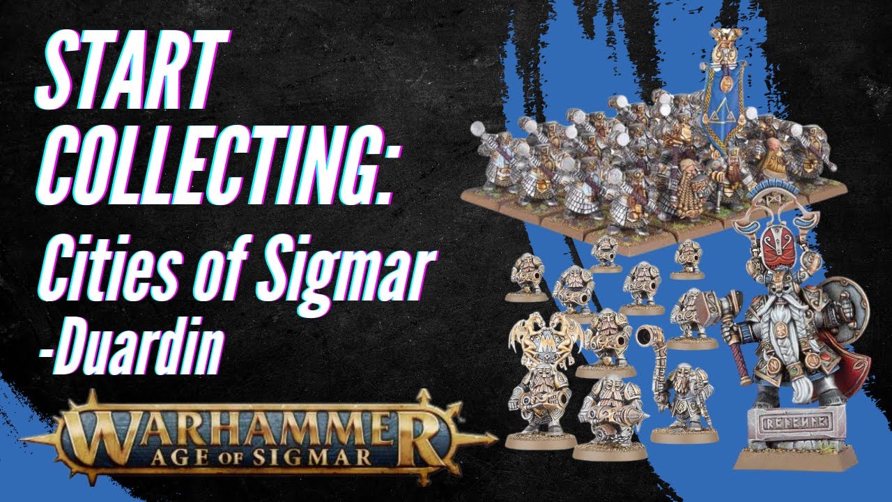 Start Collecting Age of Sigmar: Cities of Sigmar- Duardin