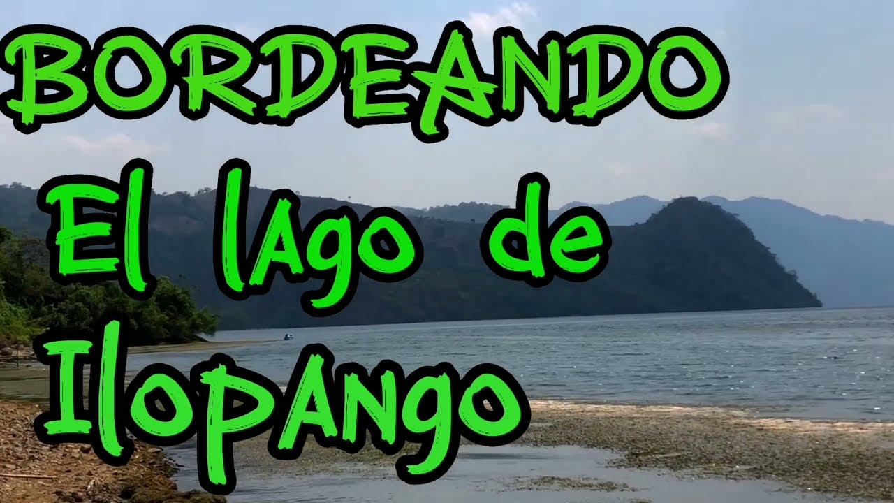 EL DESAGUE, del lago de ilopango