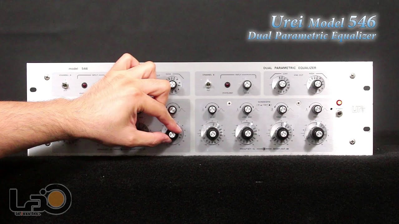 Urei Model 546 Dual Parametric Equalizer