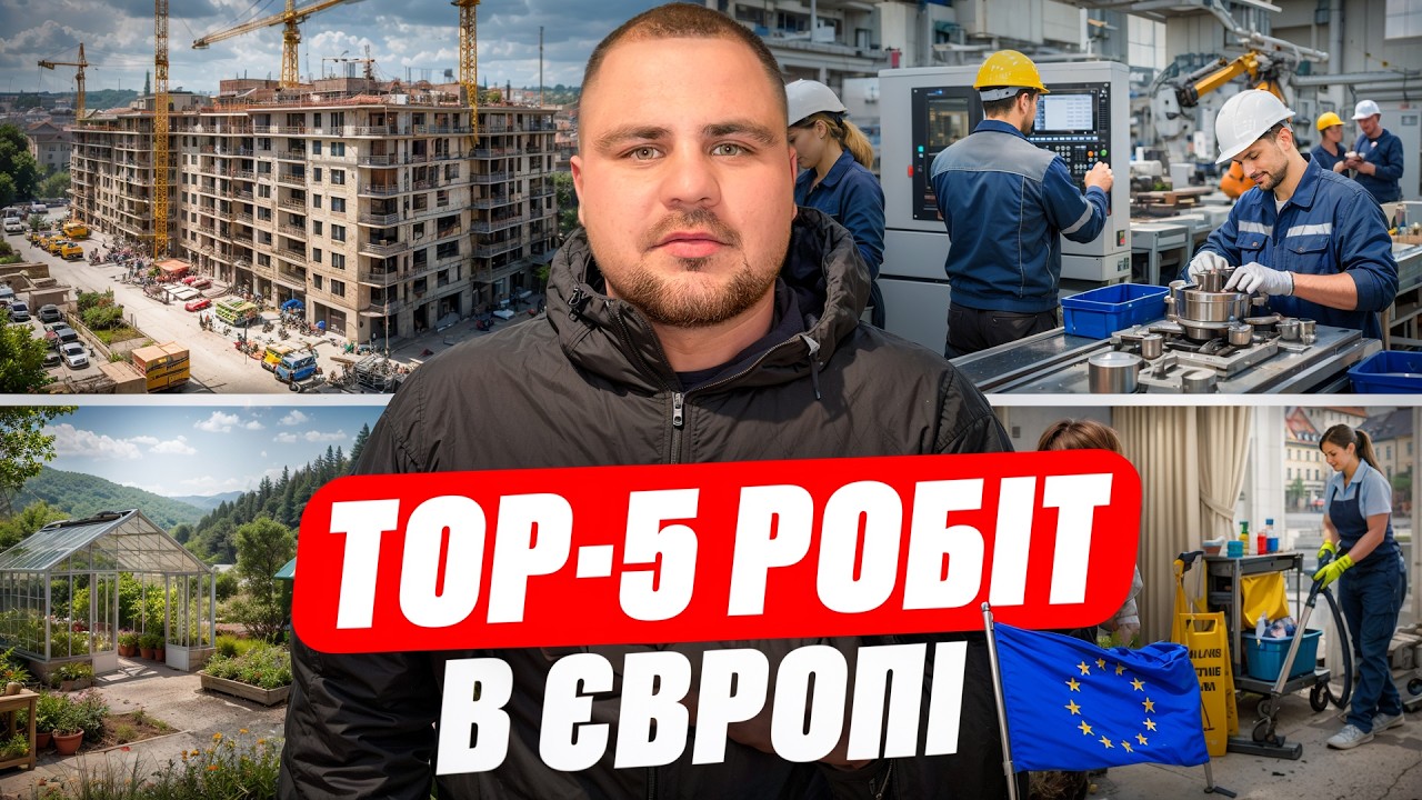 ТОП-5 Вакансій в Європі Робота в Нідерландах