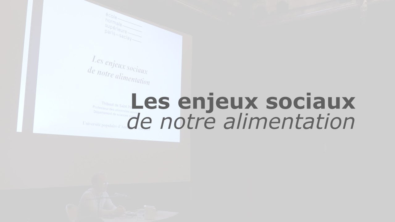 Les enjeux sociaux de notre alimentation | Thibaut de Saint Pol | UPA