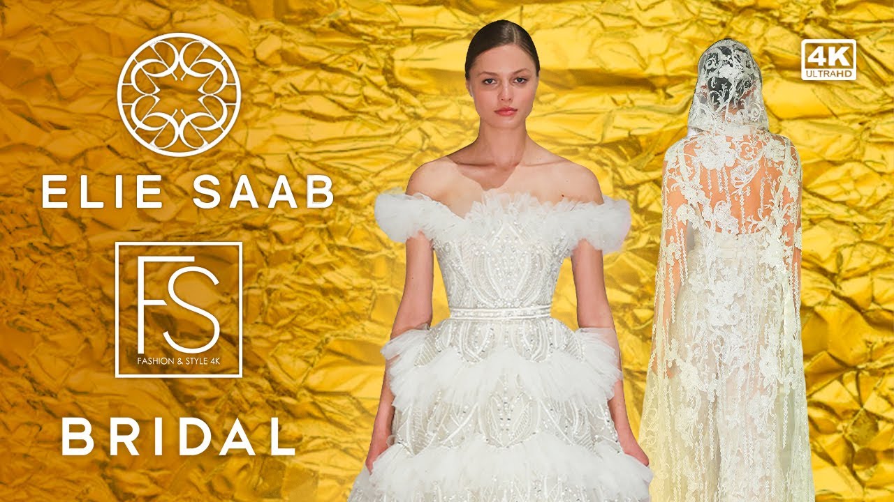 ELIE SAAB Exclusive FULL SHOW SS24 Bridal Fashion Week 4K A Sense of Wonder collection Paula Willems