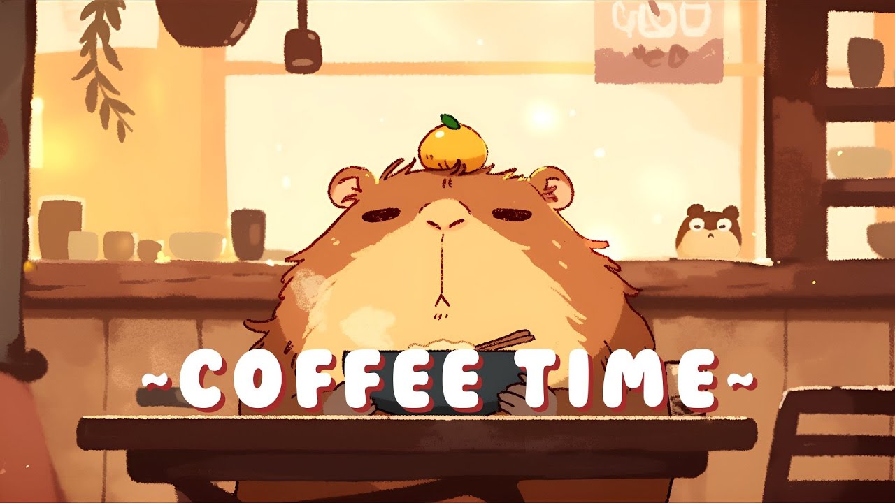 [Long Session] Lofi Capybara Radio - Relaxing Music for Work/Study ~ Tranquil Mood ~ 🦫 🎵 ✨