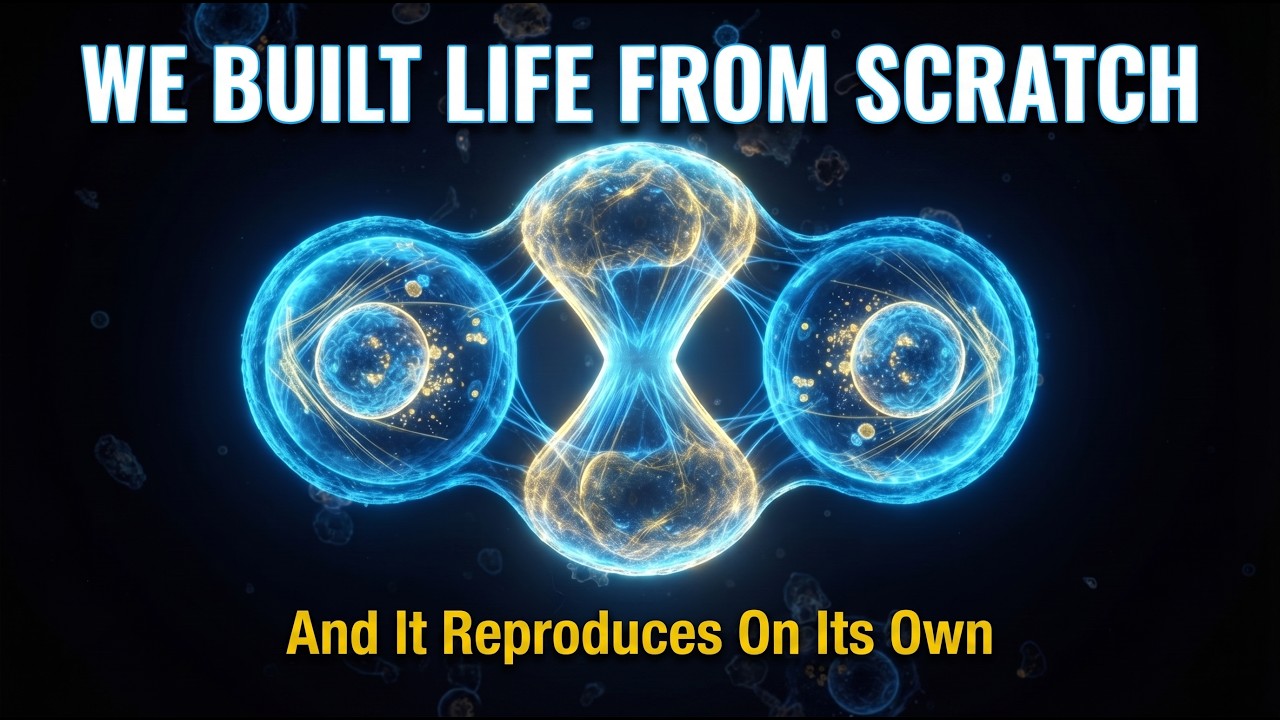 Scientists Made The First Living Cell From Scratch &mdash; And It Reproduces| SciencePostmortem