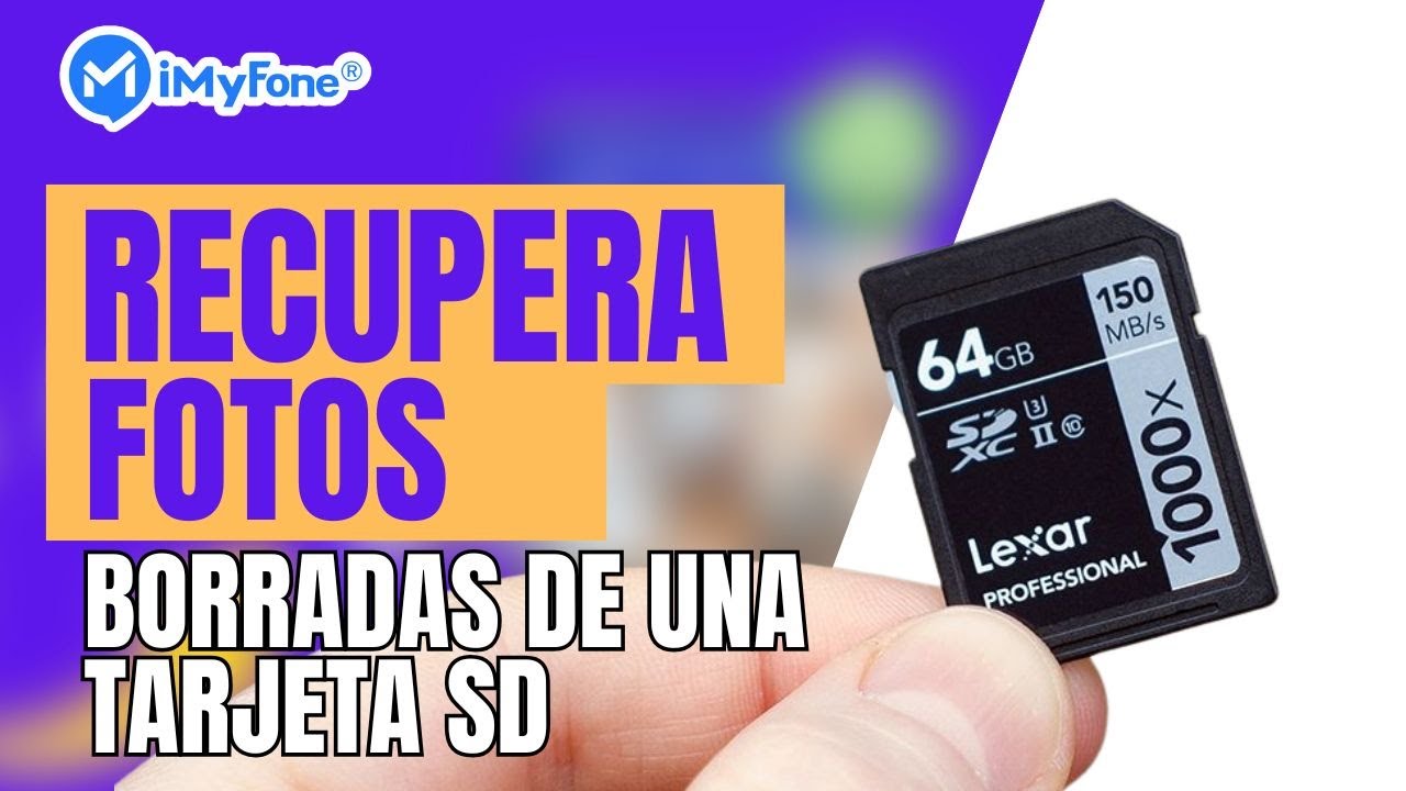 Recuperar fotos borradas de una tarjeta SD GRATIS