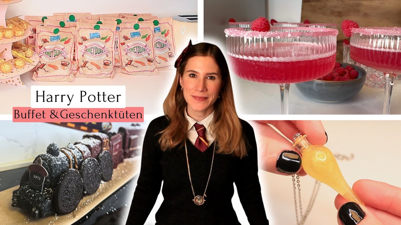 Harry Potter Filmabend - Teil 2: Snacks, Drinks & Geschenktüten