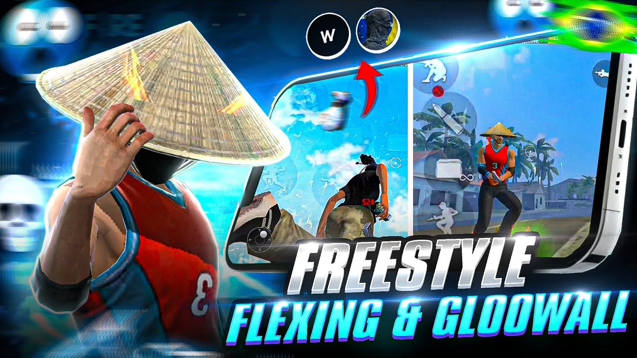 TOP 4 FREESTYLE BRAZILIAN🇧🇷 FLEXING MOVEMENT &  GLOOWALL STYLES WILL MAKE YOUR🫵 GAMEPLAY ABNORMAL!!🥶