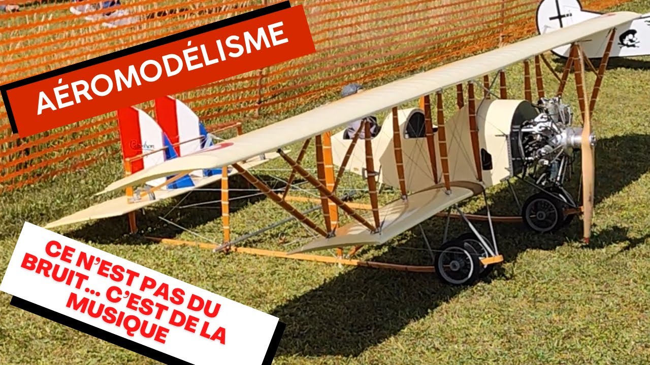 vol du caudron g3 et fokker d7 à l'interclub de Vitry le 7/07/2024