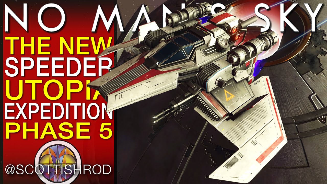 Phase 5 Getting The New Speeder & Get It On All Saves - No Man's Sky Update Fractal NMS Scottish Rod