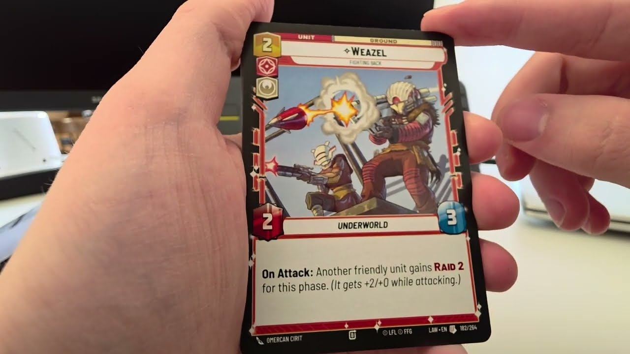 A Lawless Time booster pack Stsr Wars Unlimited