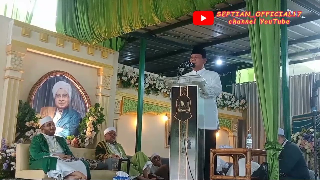 Acara Haul Akbar Sultonul Qulub Al Habib Munzir bin Fuad bin Abdurahman Al Musawa ke 10 part 6