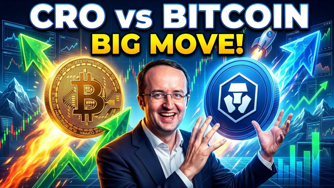 Crypto.com CRO Coin PRICE NEWS!!! (BITCOIN WILL LEAD THE WAY!)
