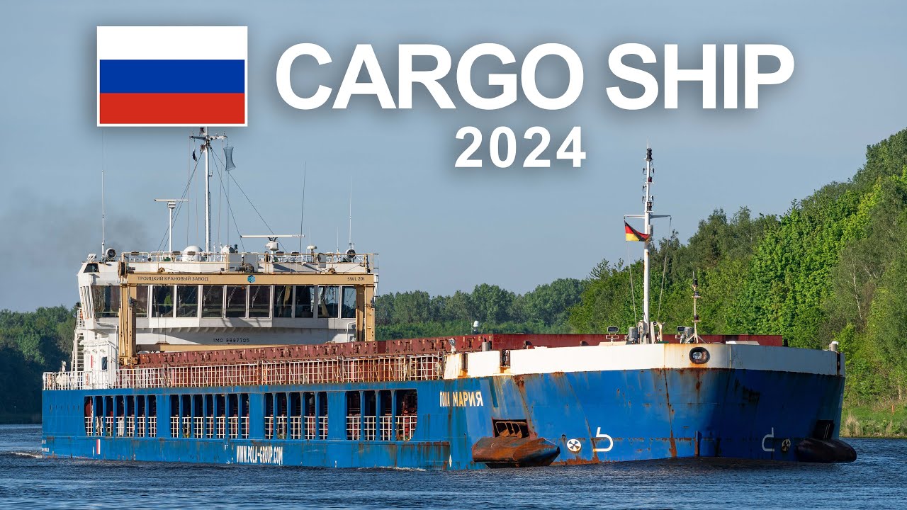 РОССИЙСКОЕ ГРУЗОВОЕ СУДНО В КИЛЬСКОМ КАНАЛЕ, НЕСМОТРЯ НА САНКЦИИ | SHIPSPOTTING 2024 | 4K