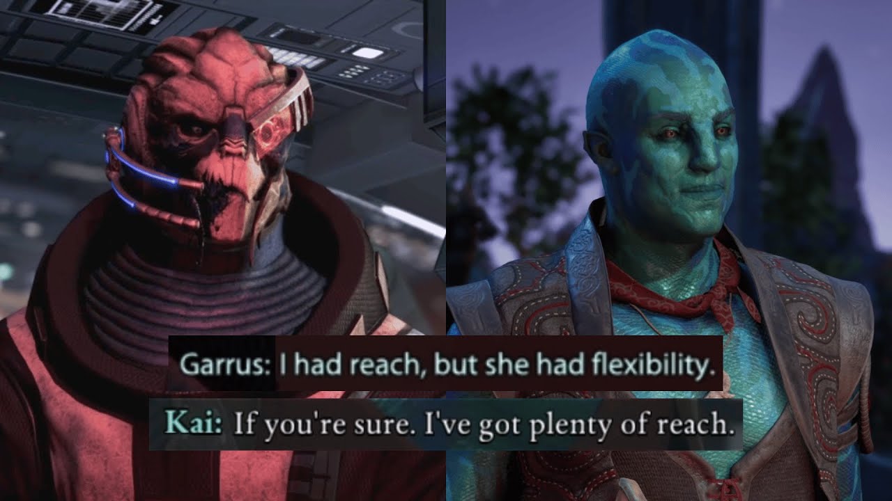 Kai makes Garrus References | Avowed