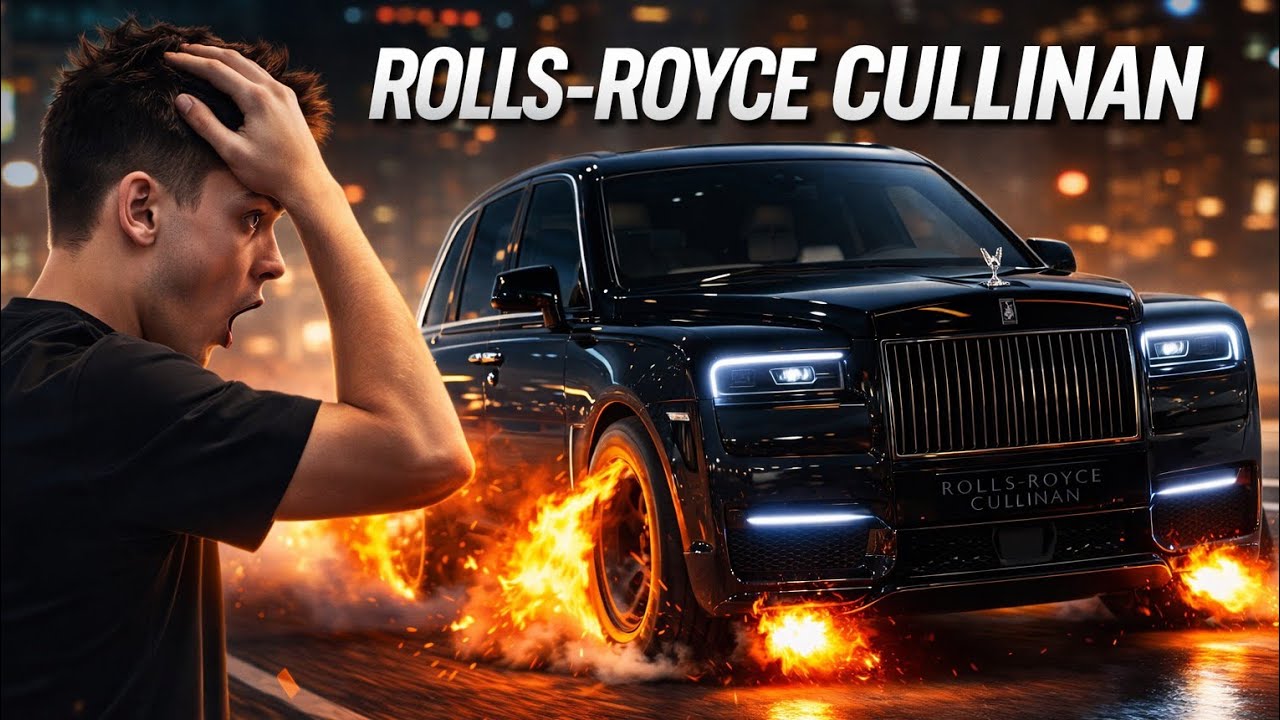 Rolls‑Royce Cullinan 2026 Black | Insane Luxury SUV Burnouts & Full Speed Action! New Toyota Camry 