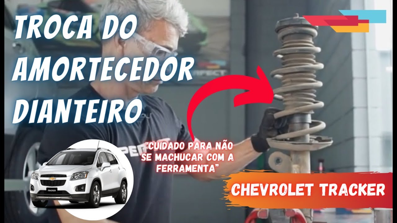 TROCA DO AMORTECEDOR DIANTEIRO | CHEVROLET TRACKER