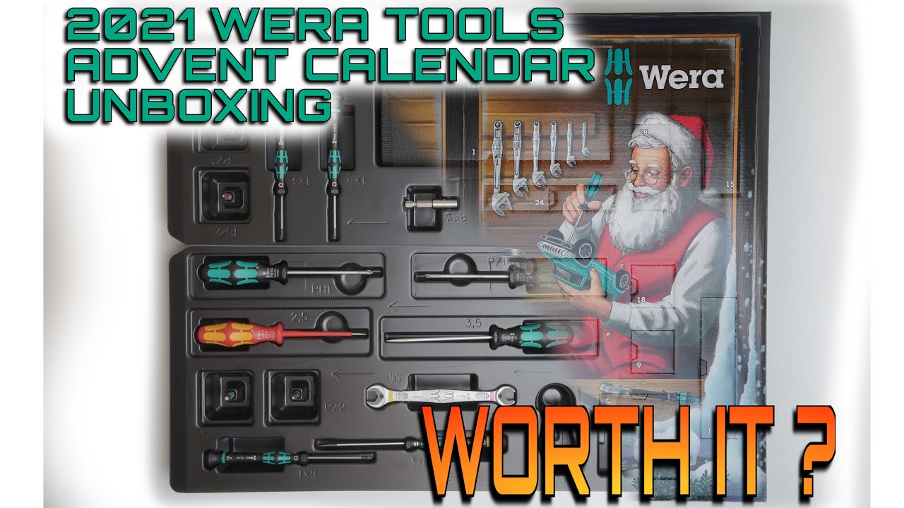 BK MAKES: A 2021 Wera Tool Advent Calendar Unboxing