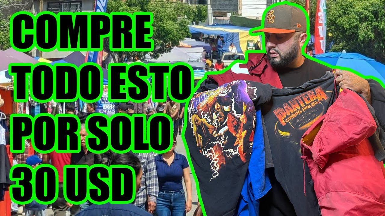 COMPRE TODO ESTO POR SOLO 30 DOLARES camisa VINTAGE de PANTERA BLACK SABBATH LINKIN PARK en TIANGUIS
