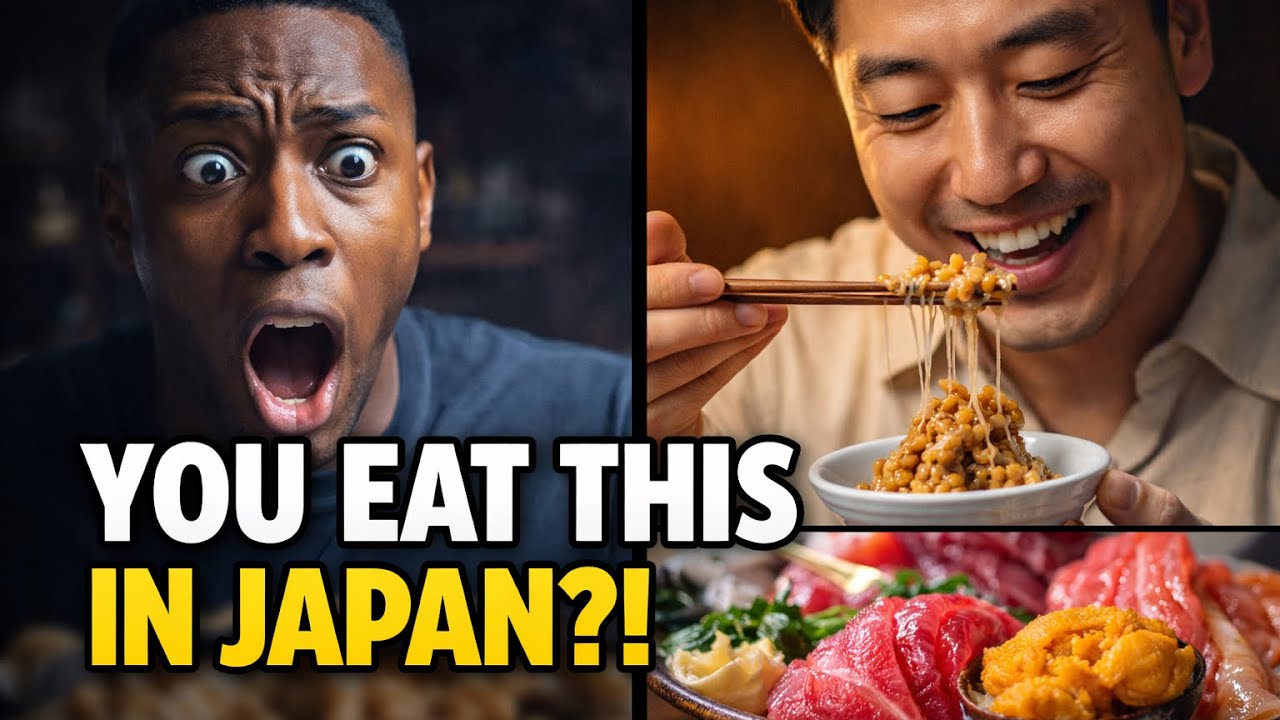 【JAPANESE FOOD #1】You Eat THIS in Japan?! Foods That Shock Everyone (Part 1) (NATTO)
